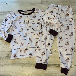 Bulldogs Sleep Set Size 6/7 NWT